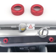 YOUTOOCAR 2PCS Aluminum Alloy AC Adjustment Knob Covers Compatible with Kia Sportage 2023–2025 Kia E