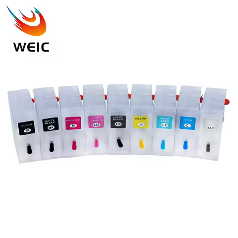 58 T5801-T5809 T8501-T8509 Empty Refill Ink Cartridge for Epson Stylus Pro 3800 3880 3880C 3800C 385