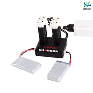 Wholesale 3.7V Lithium Battery Charger One for Four Hubbson H107C+D+Drone Battery Aircraft Accessori