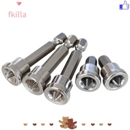 FKILLA Drywall Dimpler Bit, PH2 Steel Drywall Screw Bit, Drywall Tools 50mm/25mm Locating Bit Disass