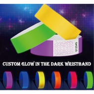 Custom Neon Wristband Custom Night Event Wristband Custom Club Wristband Custom Party Wristband Cust