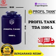 TANGKI AIR PLASTIK PROFIL TANK TDA 1100 LITER - TOREN AIR PROFIL TANK