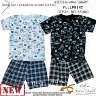 AM27 Boys' Fullprint Suit "SHARK" Size 3 months - 8 years brand. AM27