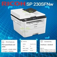 Ricoh SP230SFNW A4 Mono AIO Laser Wifi Printer