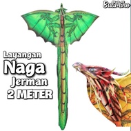 layangan naga kain/layang layang naga/layangan 3 dimensi/layangan