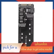 【uhunhn】-NGFF M-Key to Slimline SAS NVME PCIe 22Pin SATA Adapter SSD Converter Fit for Laptop Deskto