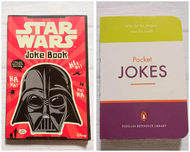 2 books set Jokes Pocket Star Wars Joke book หนังสือภาษาอังกฤษ ตลก ขำขัน