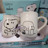 需訂購🌈韓國Corelle Snoopy 黑白系列 馬克杯2隻裝