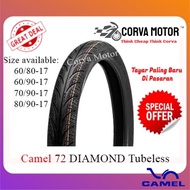 Corva Motor Tayar Camel Tubeless Cm72 Diamond 60/90-17 70/90-17 80/90-17 Maxxis Diamond Maxxis Tmax 818 Diamond T-Max