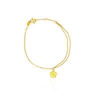 Sakura Garden Bracelet in 999 Gold by Ngee Soon Jewellery