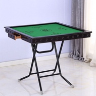 Portable Simple Solid Wood Table Chess and Card Table Dual-Use Manual Mahjong Table Household Foldable Table Hot Dormitory Dining Table