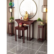 Desk Altar Prayer Altar Table Modern Solid Wood Buddha Shrine Household Minimalist Middle Hall Flower Stand Fragrance Al