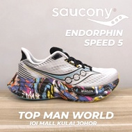 Saucony Endorphin Speed 5 women / WHITE BLACK / BERLIN MARATHON EDITION NYLON PLATE RUNNING SHOE