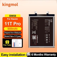 Kingmol BATERI for Xiaomi 11T Pro / 11 Lite / 10 10S / 12 12X 12S Pro / Poco X3 Pro Replacement Batt