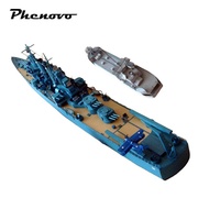 [Phenovo] Naval Ship Toy Set Model Warships Ship Kits Ship Gift Papercraft Toy for Kids Adults for A