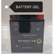 YAMAHA R25 YAMAHA MT25 BATTERY GTZ8V MAINTENANCE FREE BATERI GEL BATERI GTZ8V GEL BATTERY YAMAHA R25
