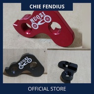 Drop out rd frame fixie earrings