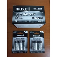 10 Packets (40 Pieces) MAXELL ZINC AA 1.5V