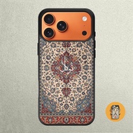 iphone Case 17 16 15 14 13 12 11 X XR Xs 8 7 6 5 Plus SE Softcase Custom Vintage IVORY Rug