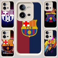 M-2 Barcelona FC football White Casing for VIVO V50 Lite V23 Y31 Y53s V23E Y51S Y33 Y75 V25 Y51 Y200
