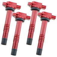4PCS Ignition Coils Car Part Kit for 2002-2011 K20 K24 K20Z3 Accord Element S2000 CSX RSX 30520-PNA-