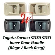 Toyota Corona AT171 ST171 TT171 RT171 Inner Door Handle Dark Grey / Biege Brown New