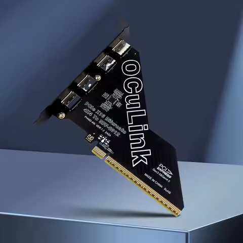 1 PC PCIe X16 To SFF 8611&8612 Adapter Card PCIE 16x To Oculink SFF-8612 & 861 Adapter PCle4.0 PCIe 