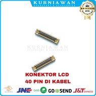 Lcd Connector Lcd Socket Fpc Samsung A72 A725 A725F 40 Pin In Cable