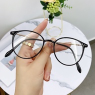 Specworld P21 New Round Square Spec Korean Fashion Style Spec Glasses Round  Frame Plastic Eyeglass 