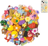 100PCS Decoden Charms, Flatback Resin Charms, Bulk DIY Craft Making Kit, Used for DIY Handicraft Pro