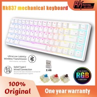 Royal Kludge RK837 RKG68 Mechanical Mini Wireless Keyboard With 60 Percent RGB Backlit