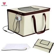 Bread Dough Proofing Box, Temperature Control Bread Proofer Foldable Visible Dough Proofer Sourdough