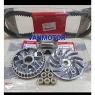 CVT SERVICE PACKAGE BEAT Fi POPBEAT ESP VARIO 110 HONDA K441 VANBELT FAN SET ROLLER HOUSING SET