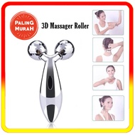 3D Facial Massager Alat Relaksasi Pijat Terapi Wajah Roller Wajah Pengencang Wajah Manual