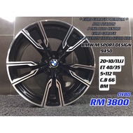 BMW M SPORT DESIGN WHEELS 945 20INC X5 X6 G05 G06
