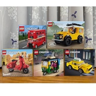 [Chair Ratio|Kaohsiung Pingtung] LEGO 40517 Vespa 40220 London Bus 40468 Taxi 40469 Tuk 40650 Land R