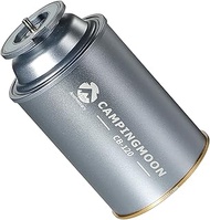 CAMPINGMOON Butane Stove Adapter w/Cassette Gas Can Shape for Standard Camping Canister with EN417 L