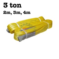 TOHO 3 Ton Polyester Webbing Sling / Sling Belt / Tali Angkat 3.0 Ton 3Ton (2 - 4 meter) ✪D0019