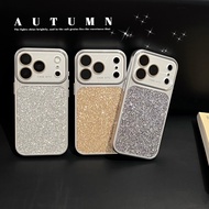 Glittery large window Suitable For Iphone 17 Pro max  13 14 15 16 包含Pro Max/Plus手机保护壳