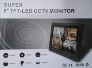 【認真賣】8吋液晶螢幕 4:3液晶螢幕 可當電腦螢幕 具HDMI/VGA/BNC/AV輸入