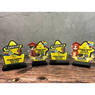 (UV PRINT) ACRYLIC CUSTOM PLAK