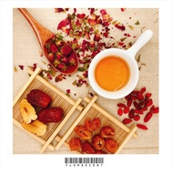 【养生茶】Red Dates Gui Yuan Herbal Tea 红枣桂圆枸杞茶