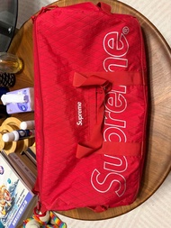 Supreme Red Duffle Bag
