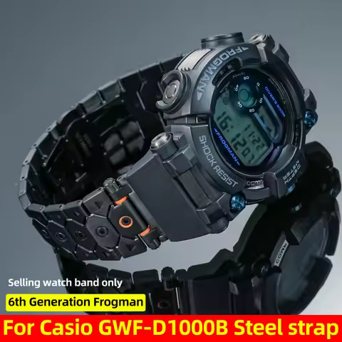 Stainless Steel strap For Casio G-SHOCK GWF-D1000B 6th Generation Frogman Modified Metal Bracelet me