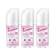 Eversense Extra Roll-on Pink 25 ml x 3.เอเวอร์เซ้นส์ เอ็กตร้าไวท์ โรลออน สูตรโยเกิร์ต ขนาด 25 มล. แพ็ค 3 ขวด