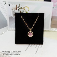 24K Gold Plated titanium Necklace