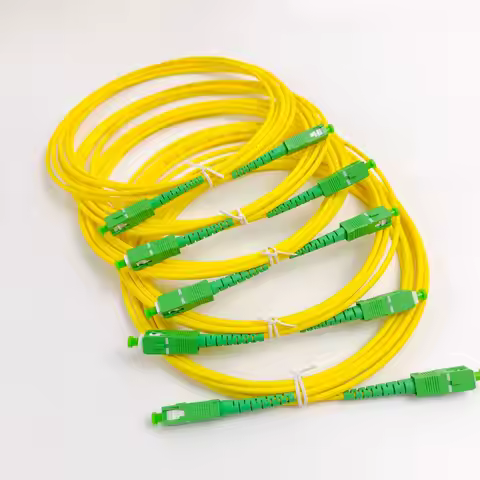 10-100PCs Faso G652D 3.0mm Optical Fiber Cable SC APC Fiber Optic Patch Cord SM SingleMode OEM Fiber