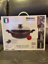 Balzano 30cm Wok with Glass Lid鑊