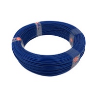 Bcc สายคอนโทรล H05v-k-lf 1x0.5 Sqmm 500v 70c 100m Vsf Bangkok Cable สีน้ำเงิน(dark Blue)