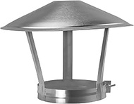 Chimney Cap, Flue Caps, 430 Stainless Steel Fireplace Chimney Cover, Mesh Chimney Flue Cover, Chimne